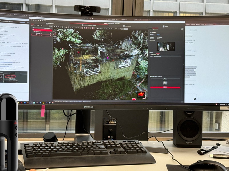 BLK2GO and Leica software aids fire investigation at St. Gallen Police